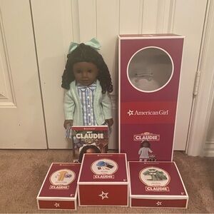 American Girl Doll Claudie Bundle